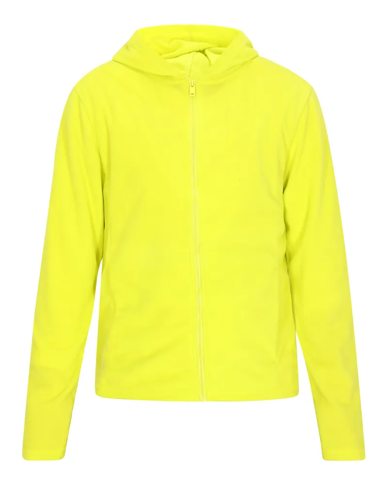 My Mo Fleecejacke Herren Limette Limettengrün