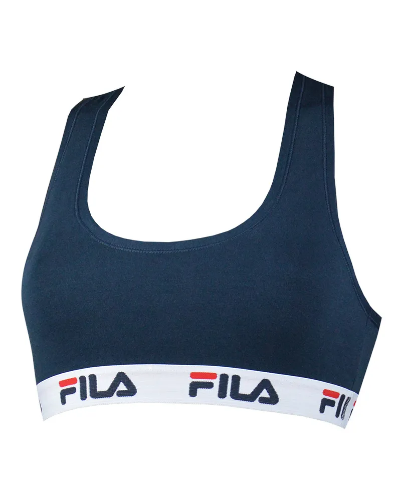 Fila Bustier Ungepolstert Baumwolle Marineblau