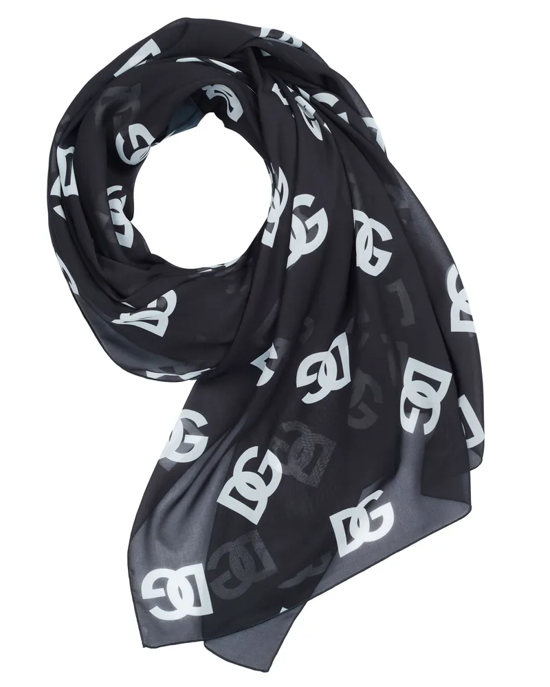 Dolce & Gabbana Schal Schwarz