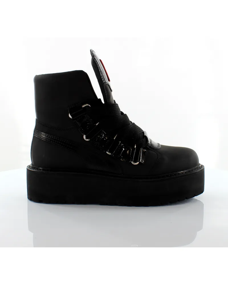 Puma x Rihanna Fenty SB Mens Black Stiefel Schwarz