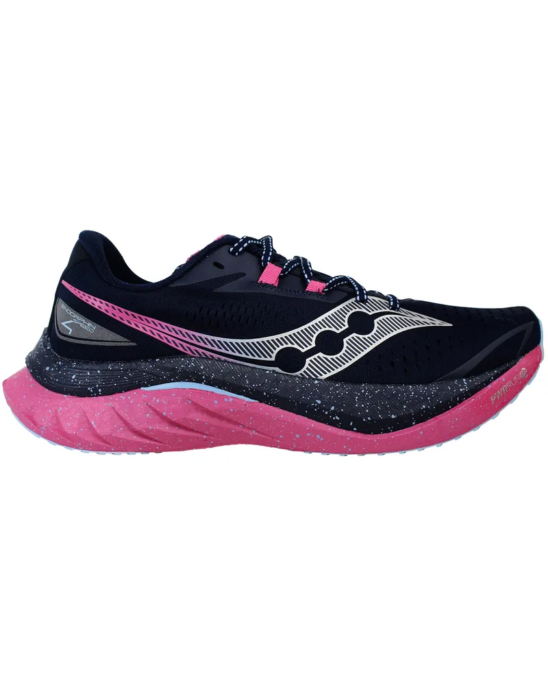 Saucony Endorphin Speed 4 Damen Laufschuhe Navy Marineblau