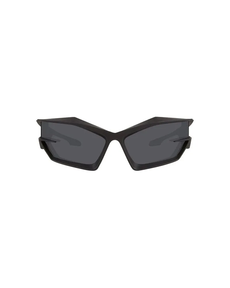 Givenchy schwarze Polyethylen-Sonnenbrille Schwarz