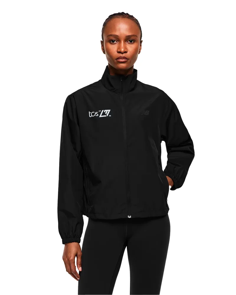 New Balance Trainingsjacke für Damen (Schwarz Schwarz