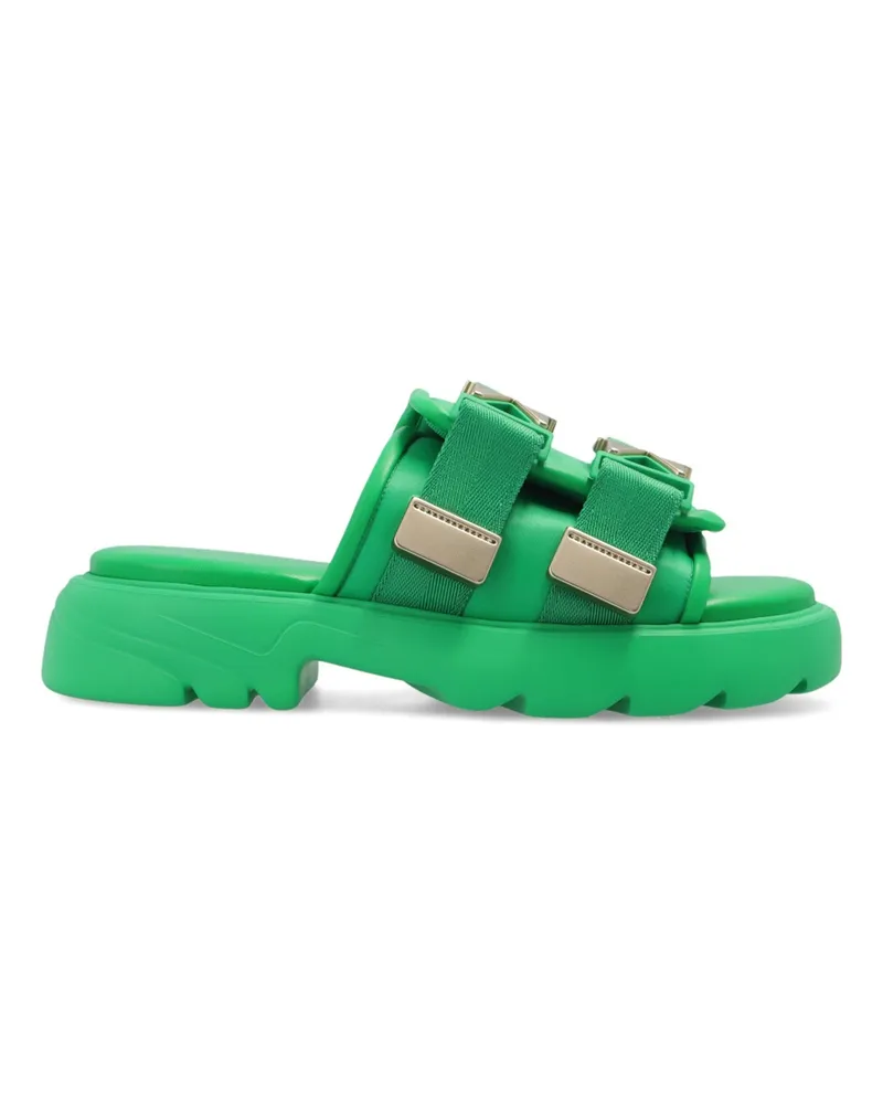 Bottega Veneta Flash Slides Grün