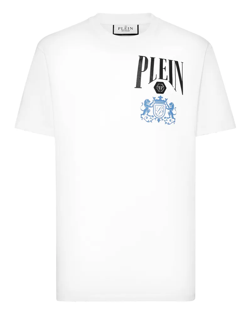 Philipp Plein T-Shirt Racing Weiß