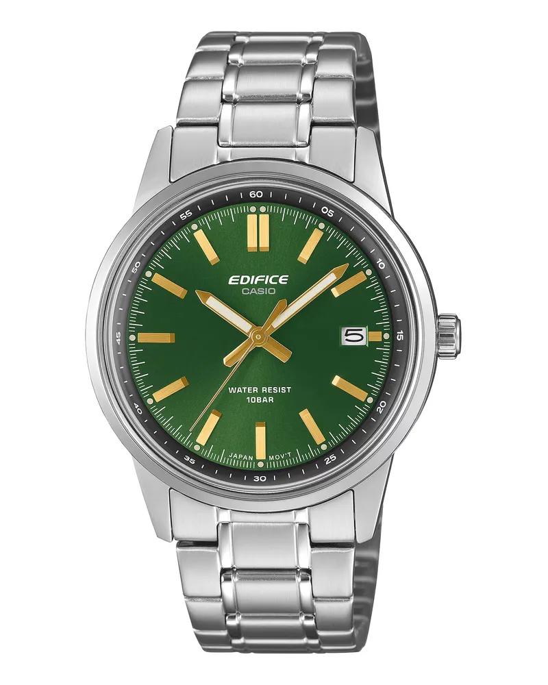 Casio Edifice Silber Unisex Armbanduhr EFR-109D-3AER Silber