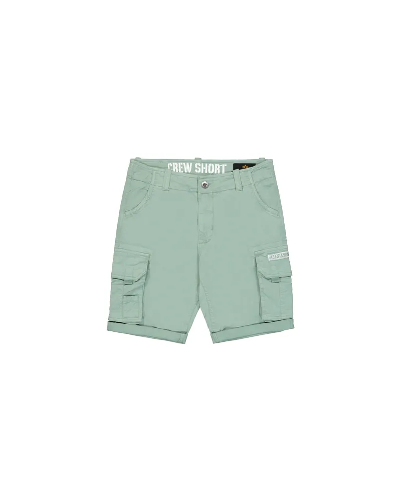 Alpha Industries Crew-Shorts - Grün Grün