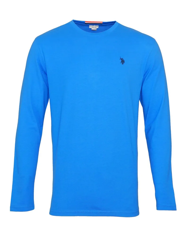 U.S. Polo Assn.  Langarmshirts in Hellblau Hellblau