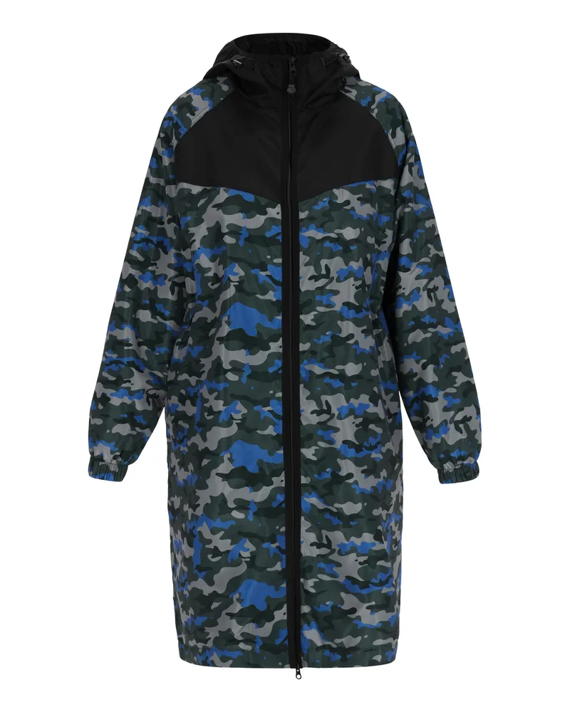 Schmuddelwedda Kaminsims Damen Blau Camouflage Mehrfarbig