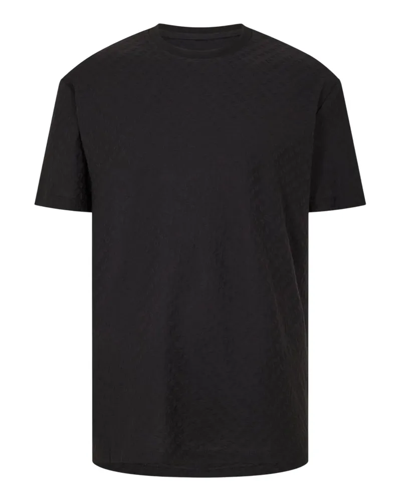 Armani Exchange Exchange" T-Shirt für Herren, Regulär (Schwarz Schwarz