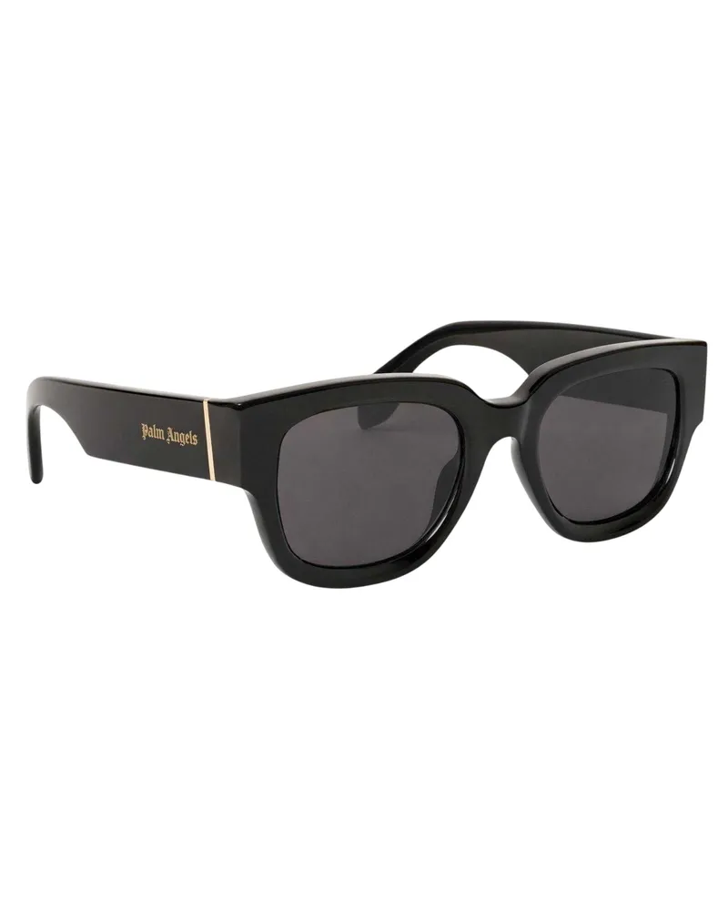 Palm Angels Monterey" Rechteck-Sonnenbrille für Herren (Schwarz Schwarz