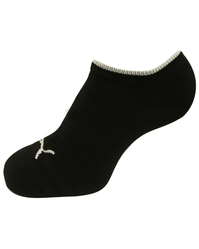 Puma 1er-Pack Herren schwarze Knöchelsocken Schwarz