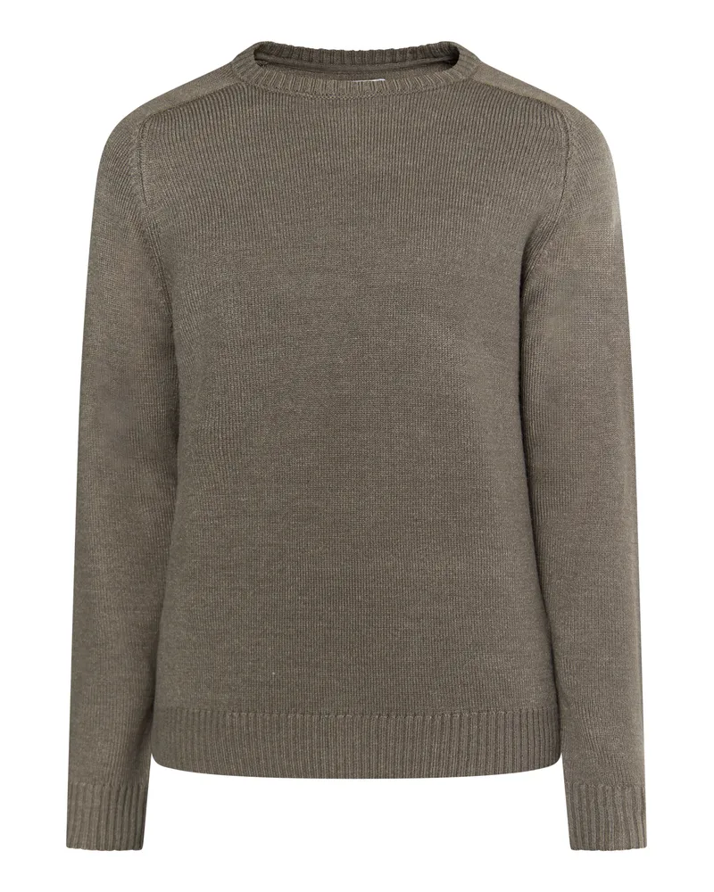 My Mo Pullover Herren Hellgrau Melange Grau