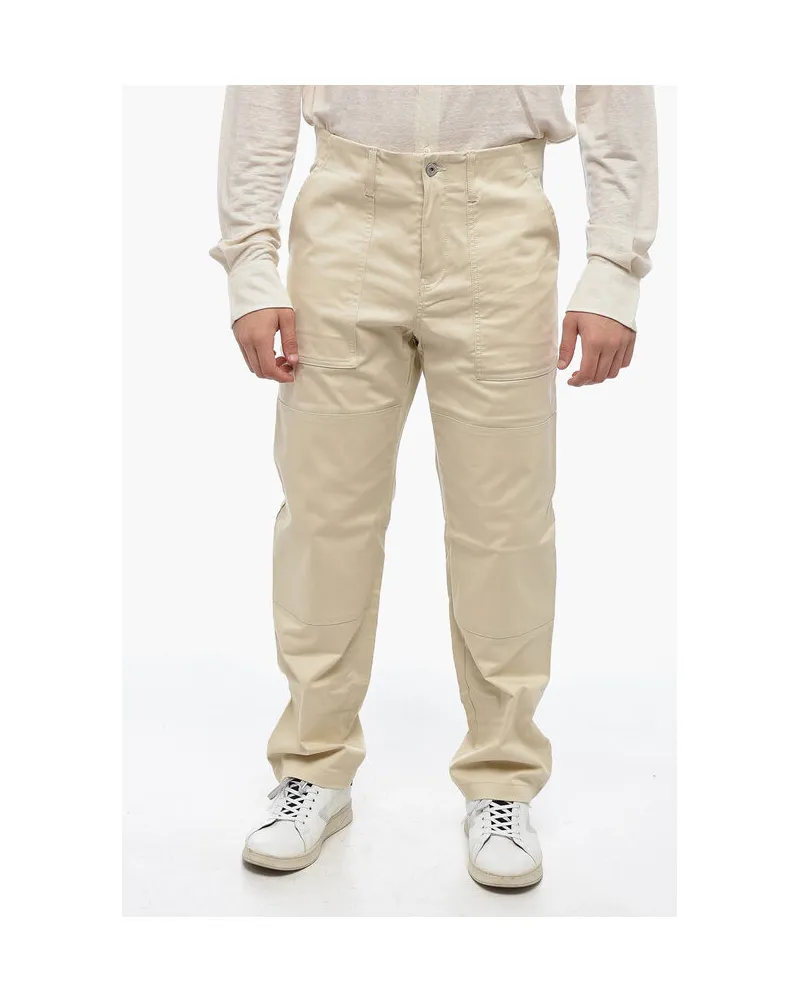Marcelo Burlon | County of Milan Baumwoll-Chinos von CROSS in Beige Beige