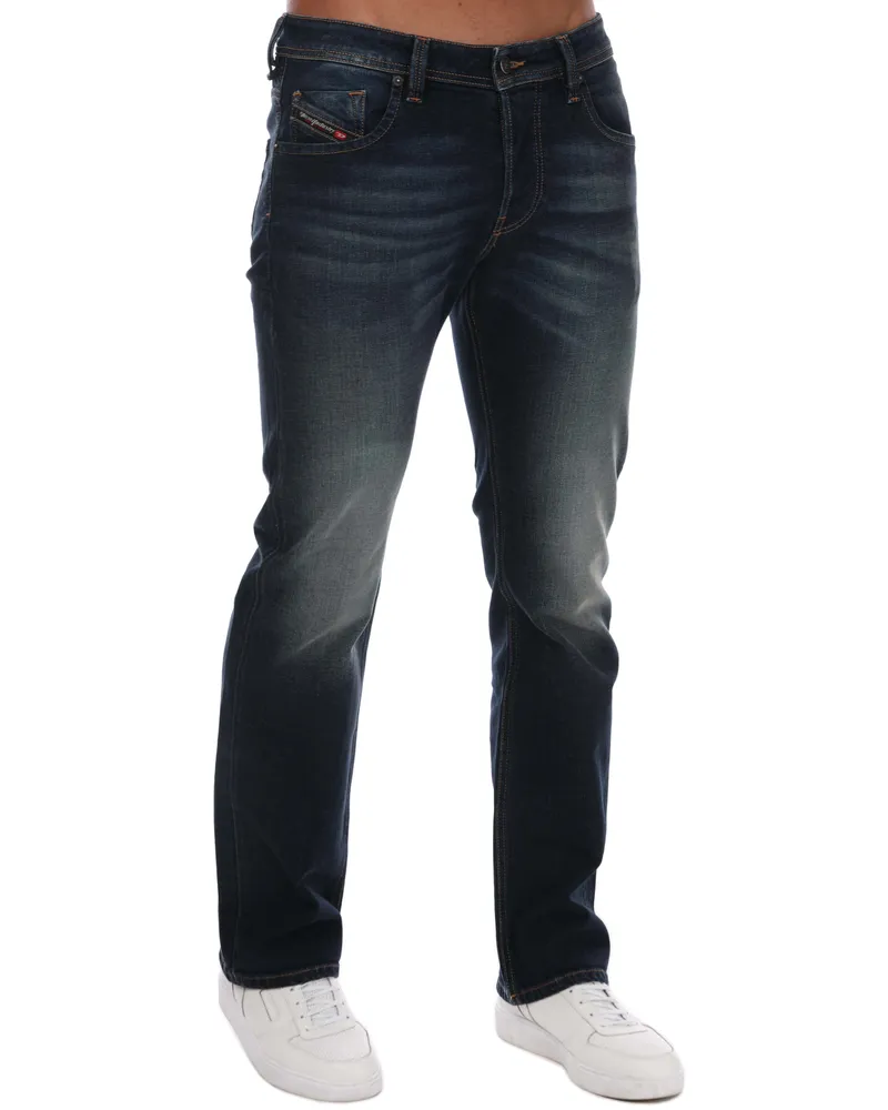 Diesel Jean LARKEE-X droit  Pour Homme en Jean Denim Blau