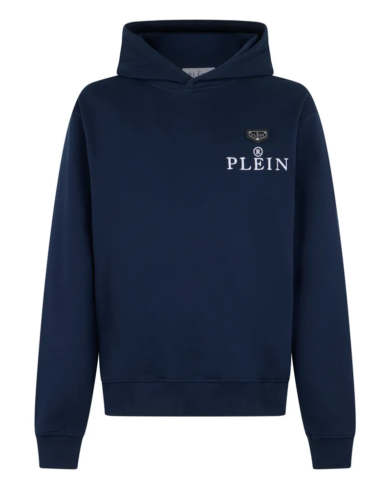 Philipp Plein Kapuzen-Sweatshirt Dunkelblau