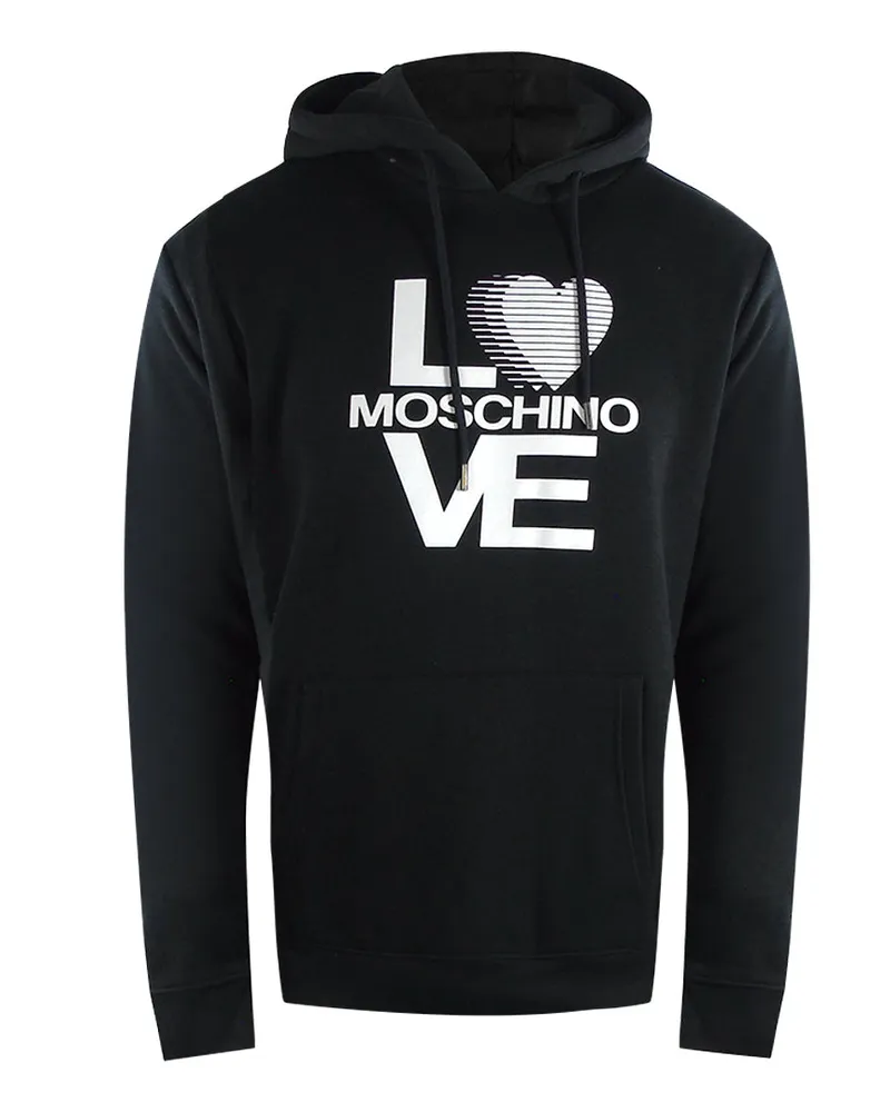Moschino Bold Love Logo Hoodie - Schwarz Schwarz