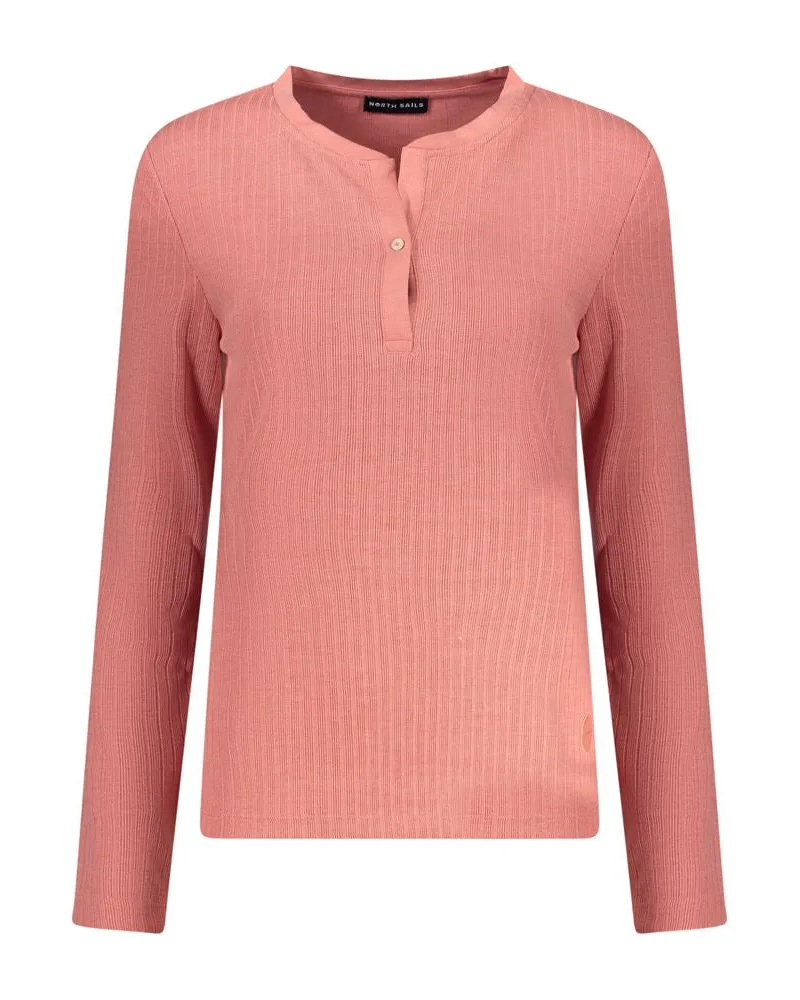 North Sails Rosa Polyester Damenpullover Rosa