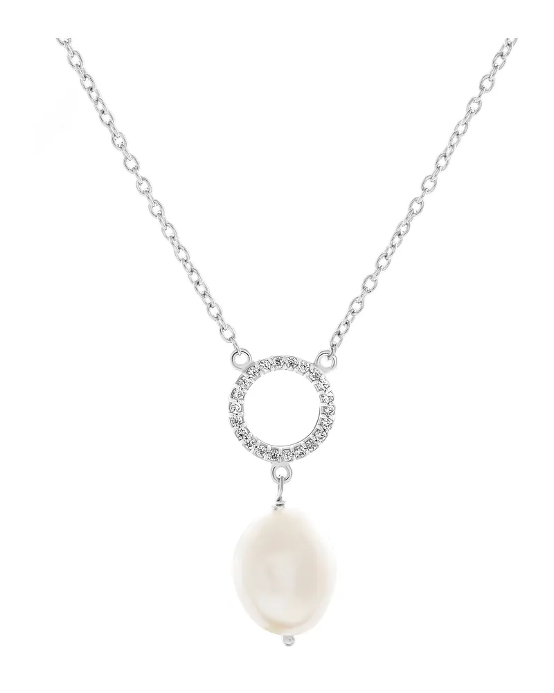 Orphelia Spa' Damen-Anhänger aus 925er Sterlingsilber mit Kette – Silber ZK-7575 Silber