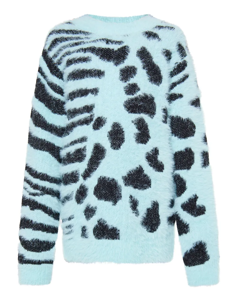 My Mo Strickpullover Mädchen Lagune Minze Türkis