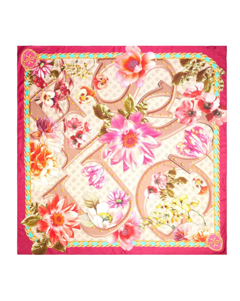 Guess Foulard  Damen Blumen Rosé