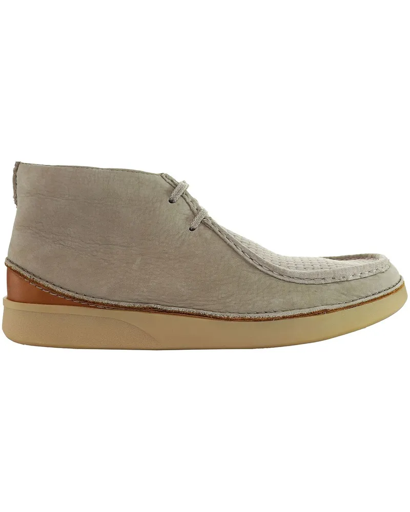 Clarks Oakland Mid Mens Beige Stiefel Beige