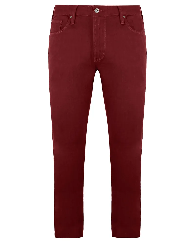 Giorgio Armani Emporio  J06 Slim Fit Low Taille Herren Hosen Rot