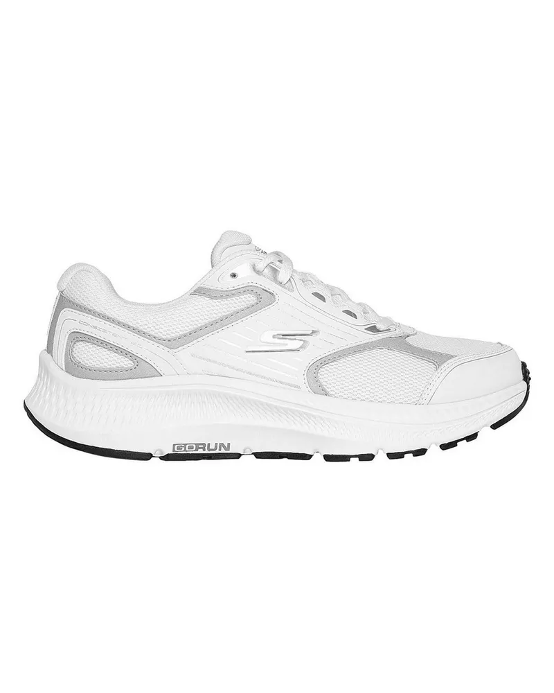 Skechers Go Run Consistent 2.0 Advantage" Sneaker für Damen, Leder (Weiß/Silber Weiß
