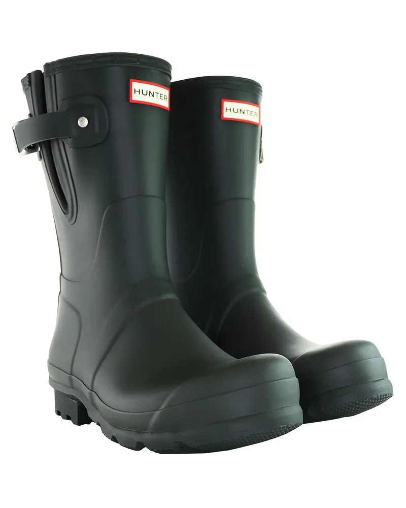 Hunter Side verstellbare Herren‑Gummistiefel - Grün Grün