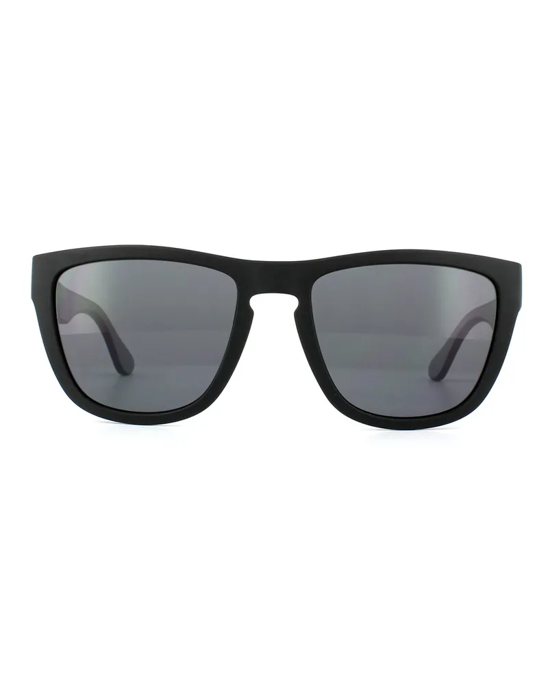 Tommy Hilfiger Square Mens Schwarz Grau Sonnenbrille Schwarz