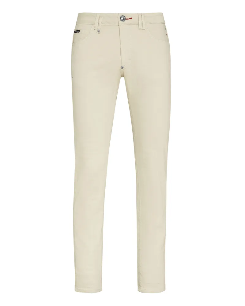 Philipp Plein Jeans Regular Fit Beige