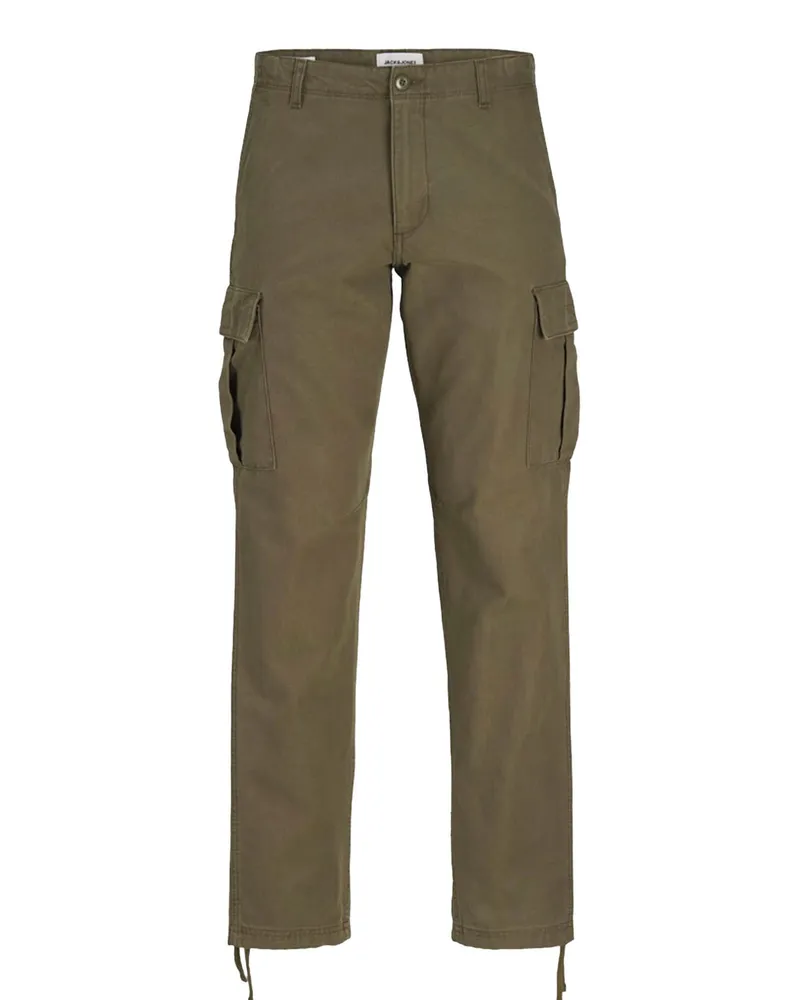 Jack & Jones Herren Cargo Kampfhose Oliv