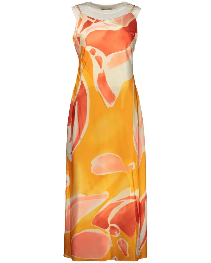 Desigual Arancione Kleid aus Polyester für Damen - Orange Orange