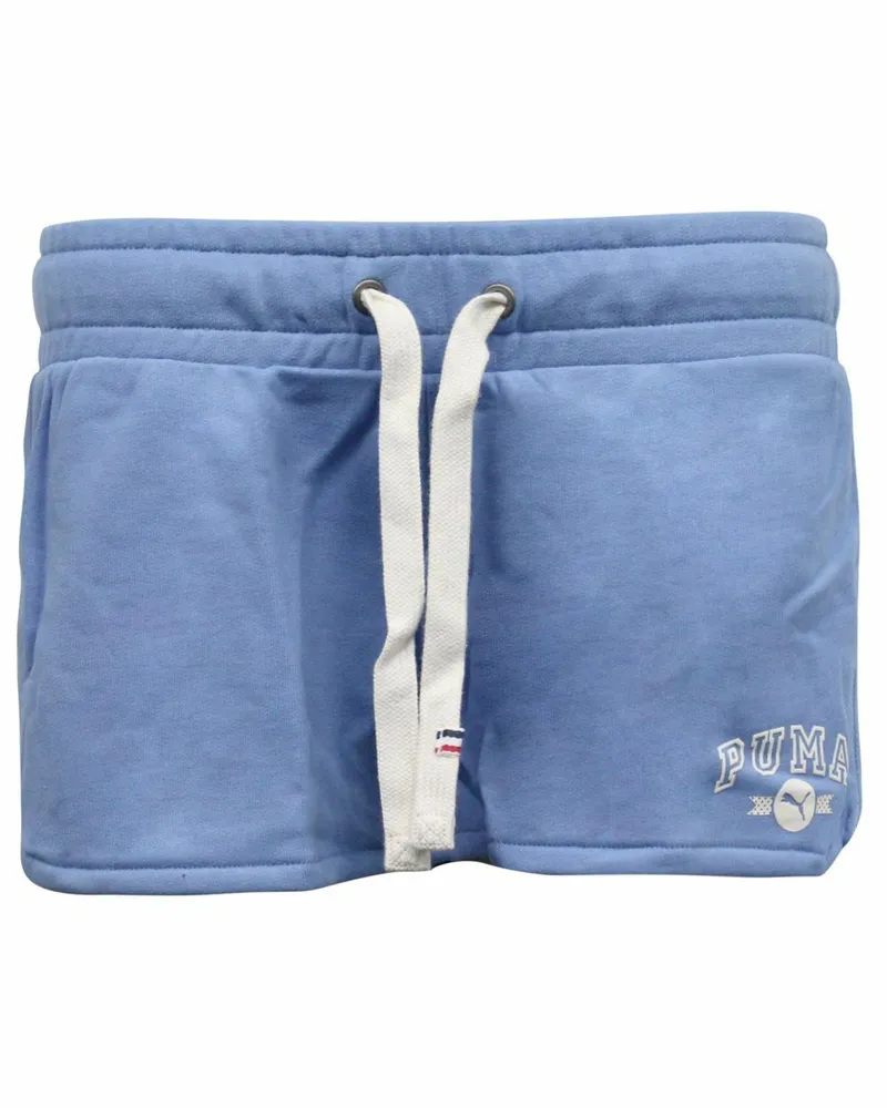 Puma Style Athletic Ultramarine Damen Slim Fit Gym Shorts Blau
