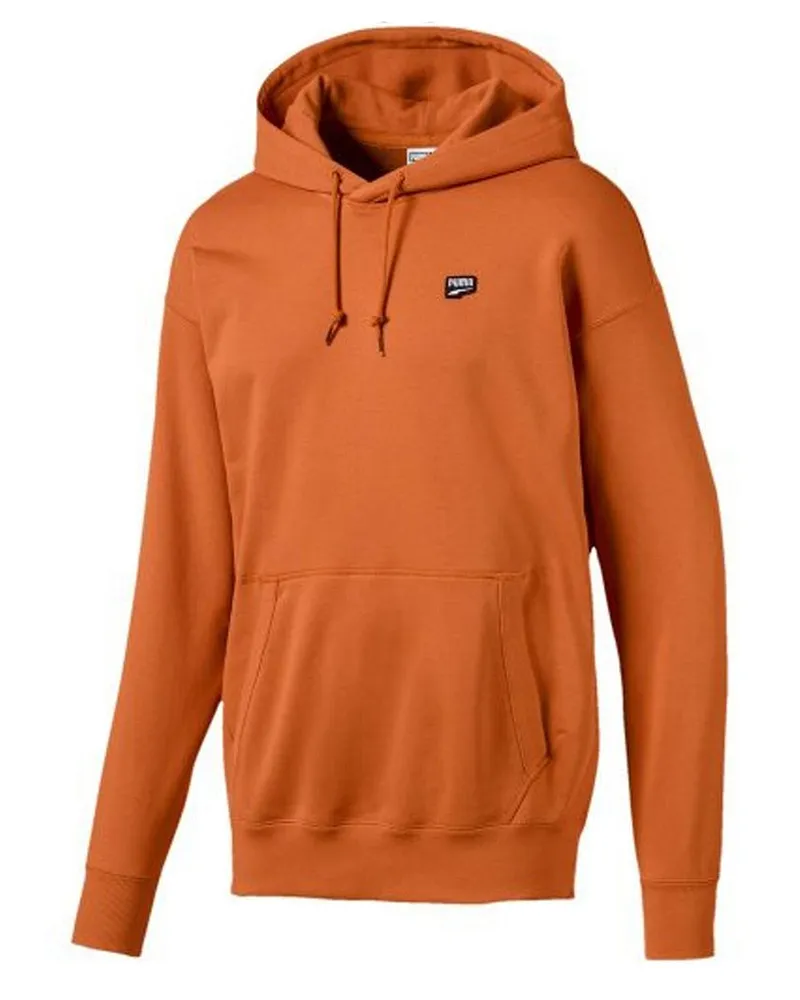 Puma Streetstyle Langarm Pullover Orange Herren Hoodie 596002 17 Orange