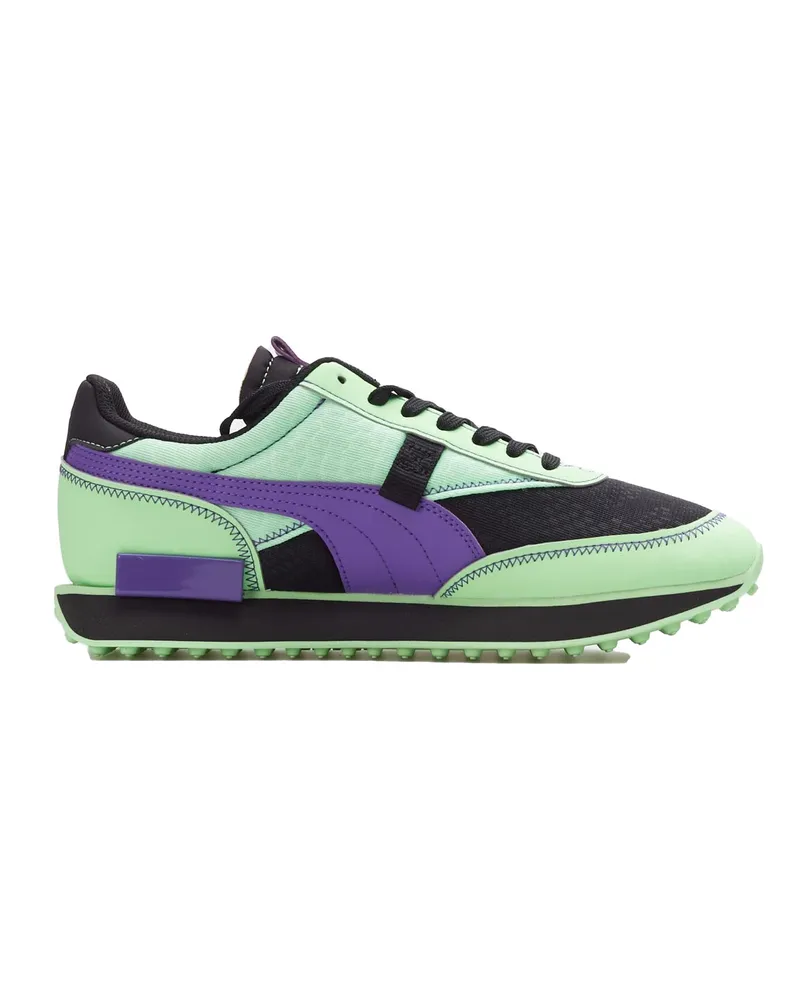 Puma Future Rider Spür-up Green Synthetic Herren Trainer 374036 01 Grün
