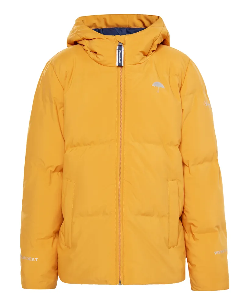 Schmuddelwedda Funktionale Winterjacke Mädels Curry Gelb