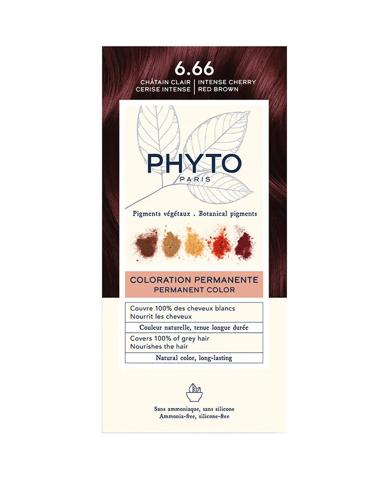 PHYTO color #6.66-intensives Hellkirschbraun 