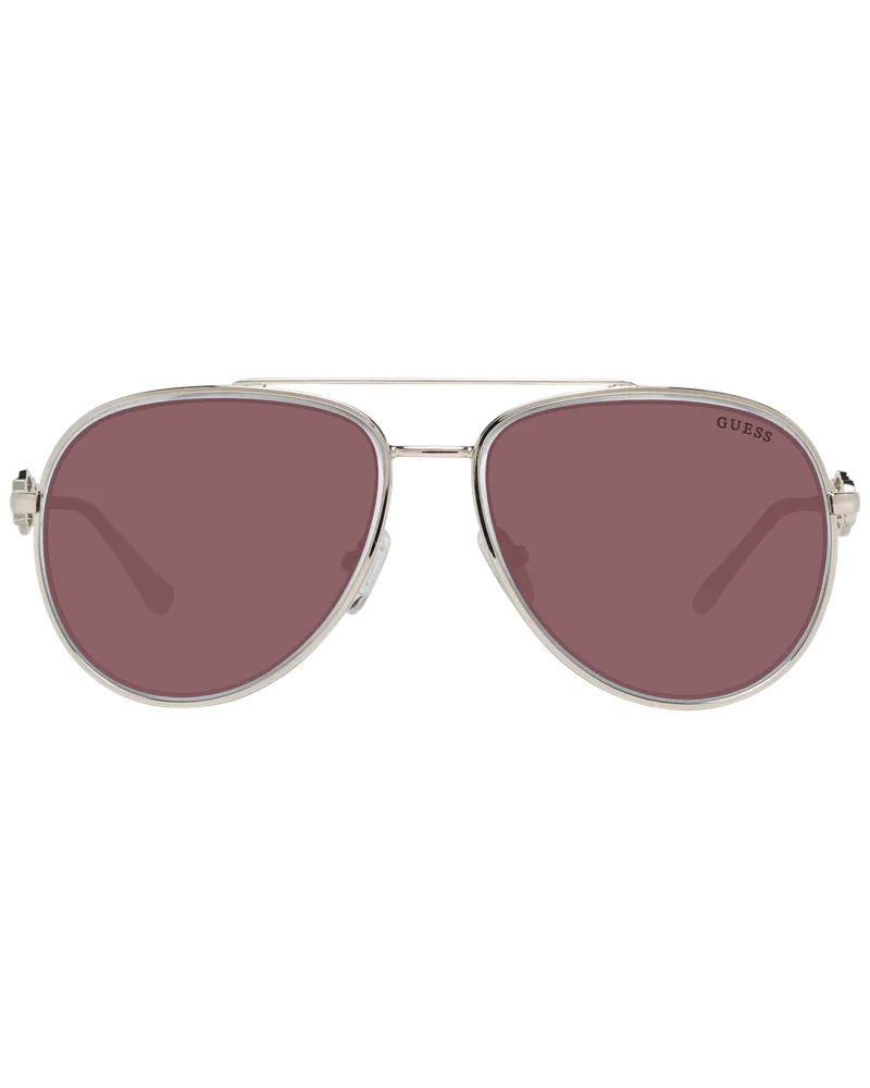 Guess Damen Sonnenbrille in Gold Gold