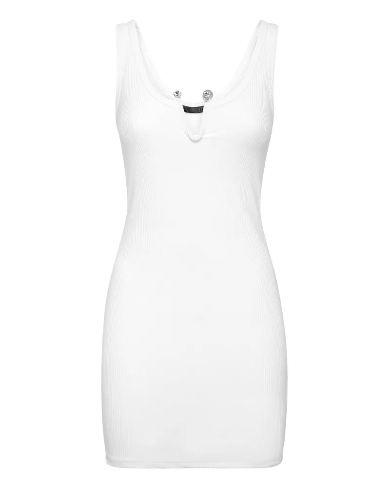 Philipp Plein Minikleid Weiß