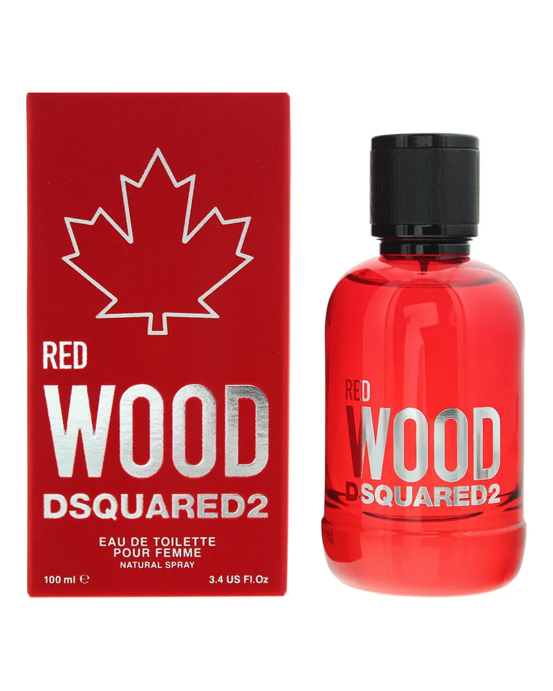 Dsquared2 Red Wood Pour Femme Eau de Toilette 100ml Spray 