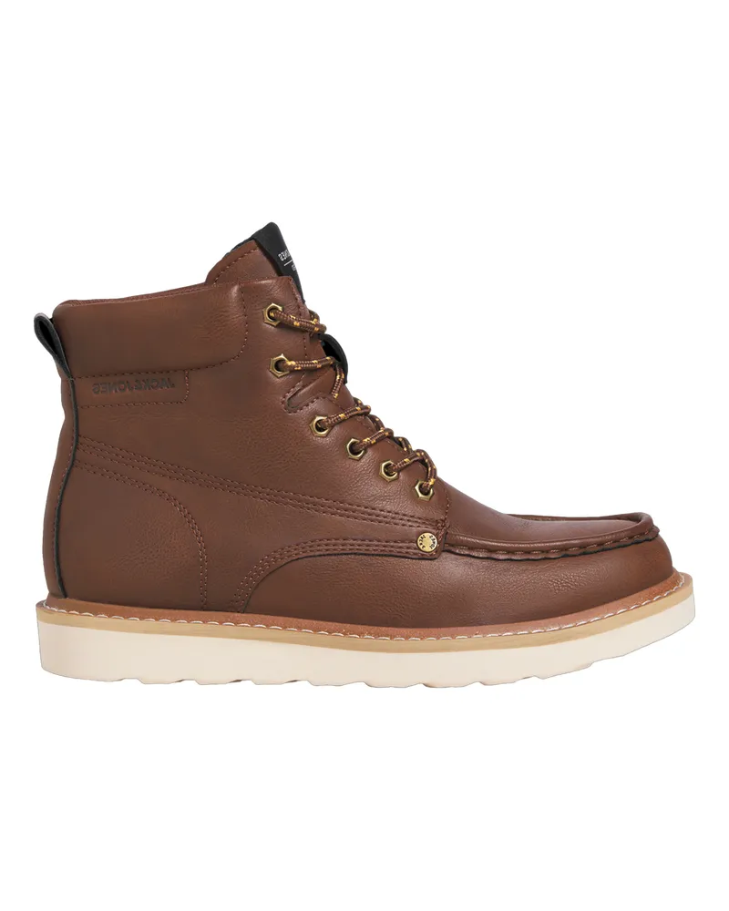 Jack & Jones Jack And Jones - "Archway" Stiefeletten für Herren, Mokassin-Spitze (Cognacfarbe Braun