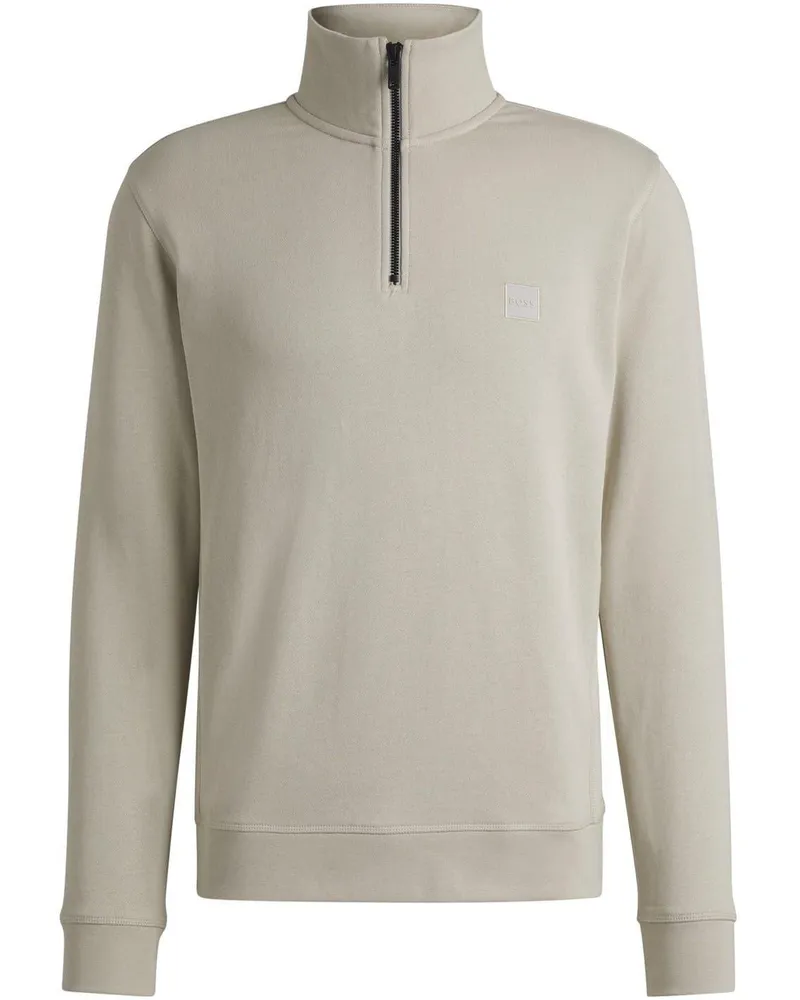 HUGO BOSS Sweatshirt für Herren, Frottee (Hellbeige Beige