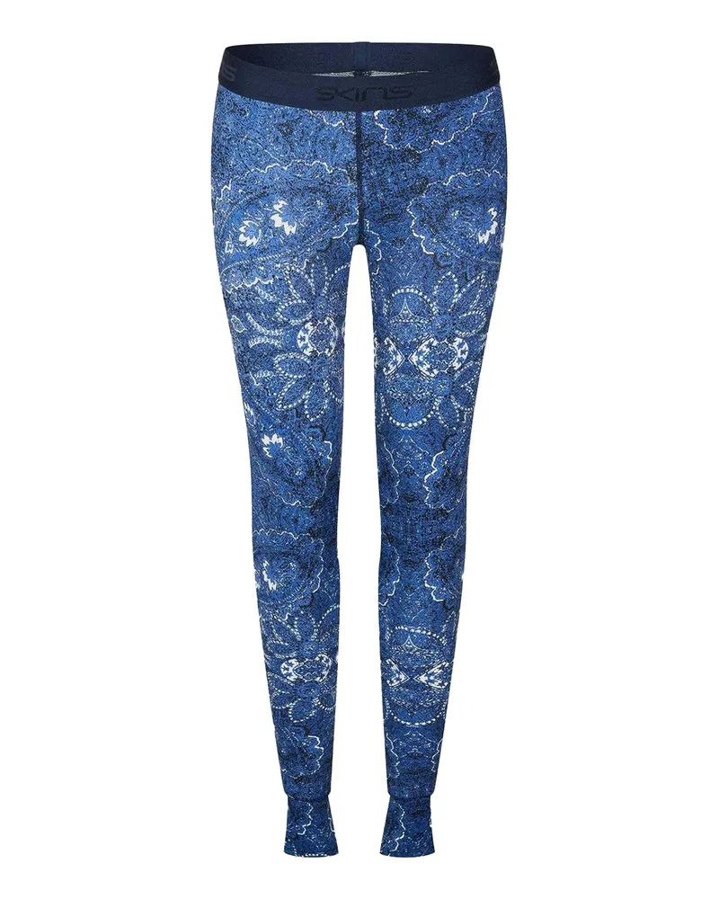 Skins Leggings für Damen , Sport (Blau Blau