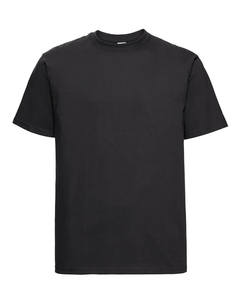 Russell Athletic Russell - "Classic" T-Shirt Schwer für Herren (Schwarz Schwarz