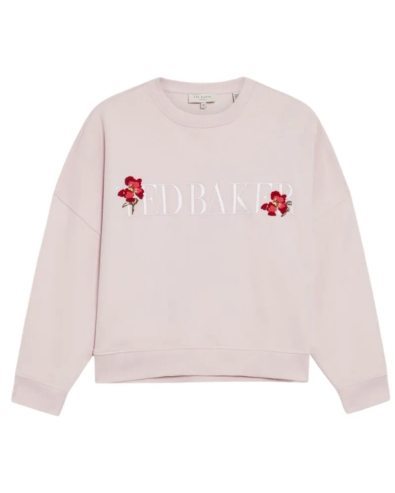 Ted Baker Markenpullover, hellrosa (Stiila) - Hellgrau Hellgrau