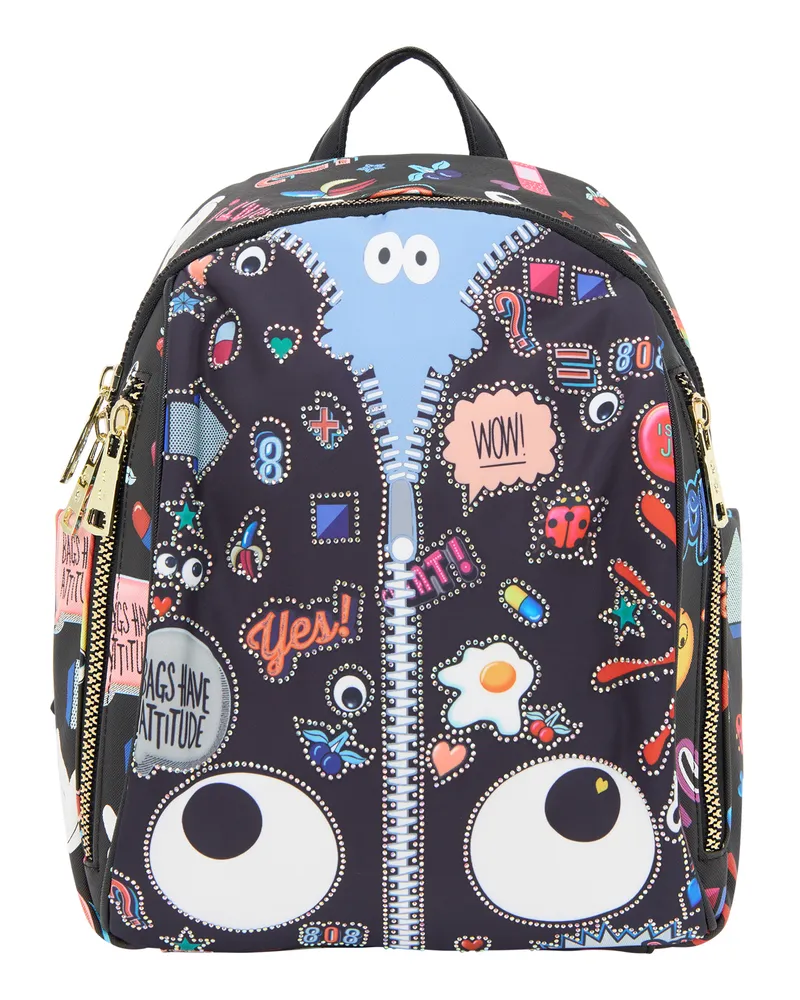 My Mo Rucksack - Schwarz Schwarz