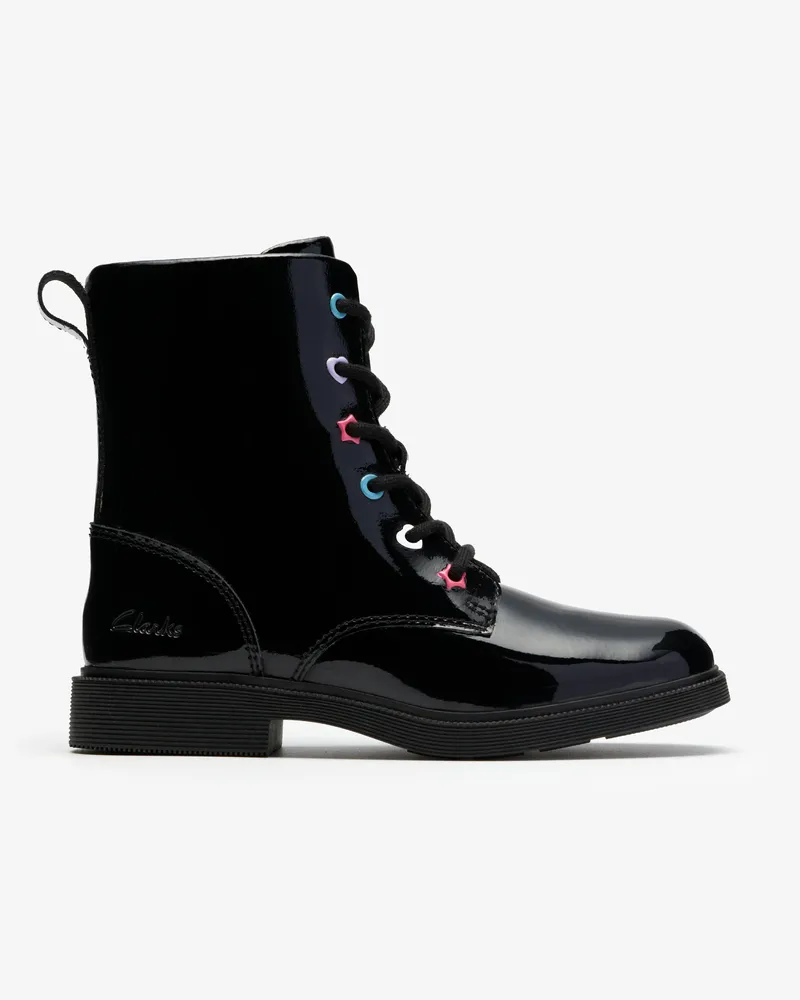 Clarks Coupe Large OAKLYN CHARM K Boots Schwarz