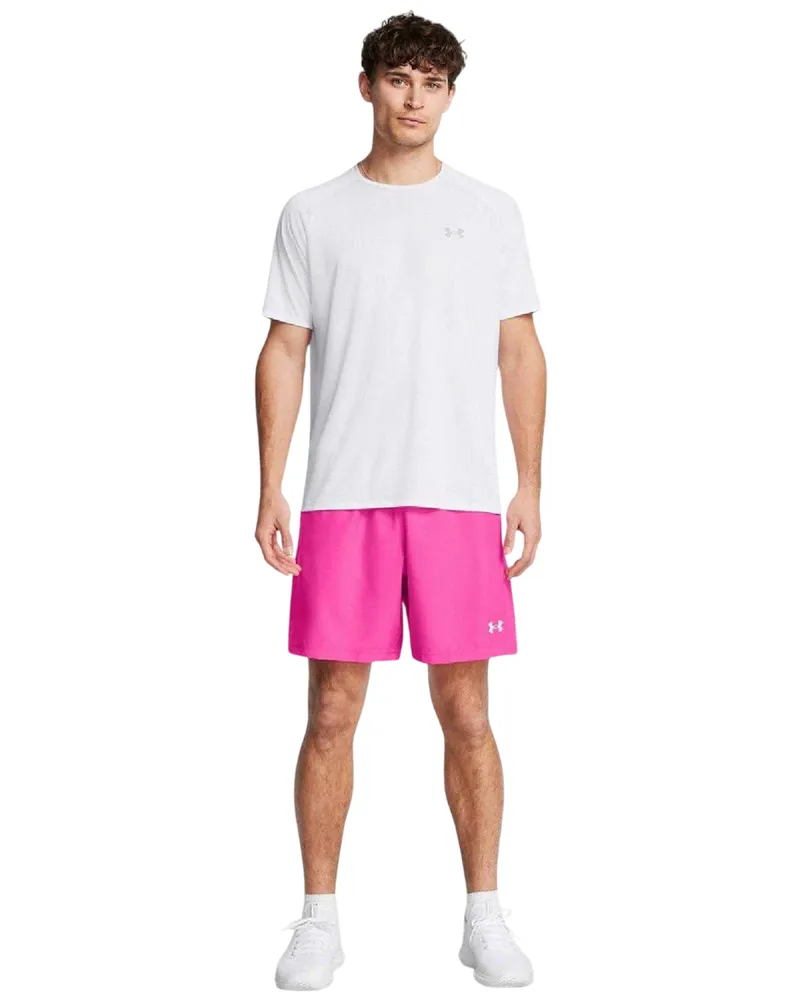 Under Armour HalfBack" Shorts für Herren (Pink Rosa