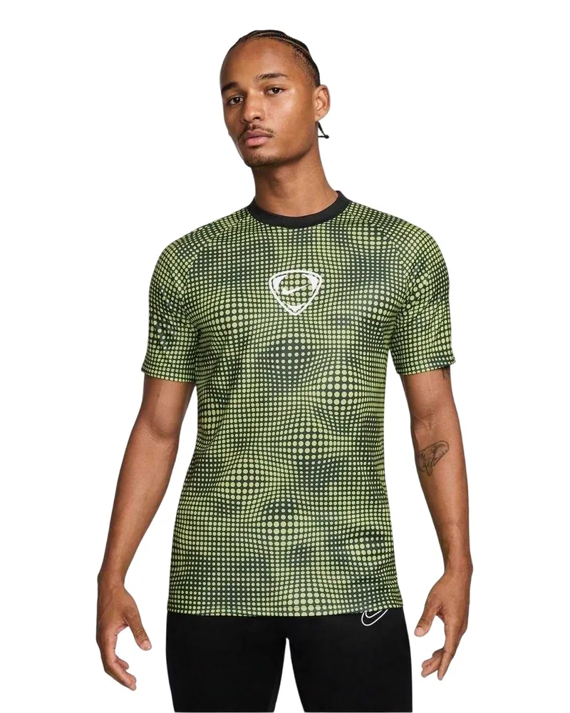 Nike T-Shirt für Herren, Raglanärmel (Limone Gelb